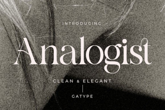 Analogist: A Modern Serif Font for Business