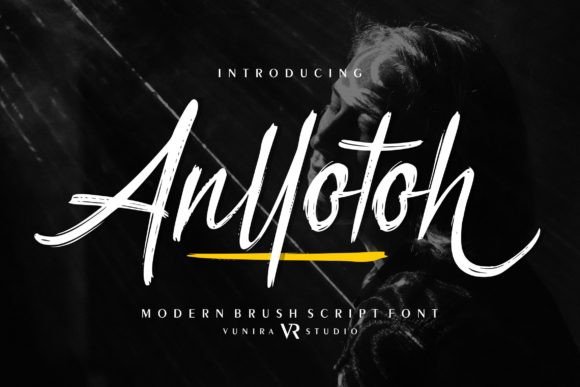 Anllotoh: A Script Font for Creative Campaigns