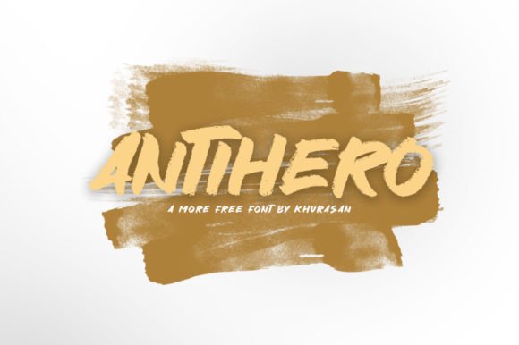 Antihero Font for Business Branding