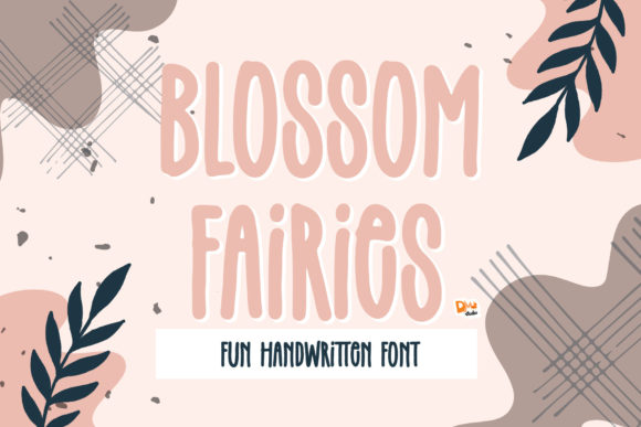 Blossom Fairies Font for Creative Projects