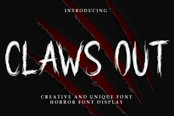 Claws Out Font for Bold Branding