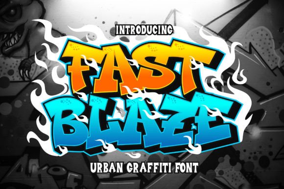 Fast Blaze Font for Bold Branding