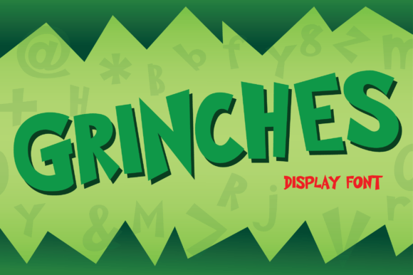 Grinches Font for Bold Campaigns