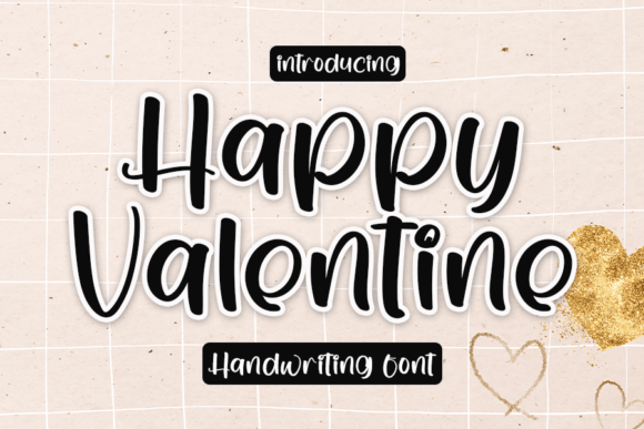 Happy Valentine Font for Web Design