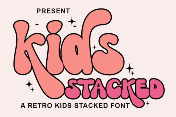 Kids Stacked Font Review