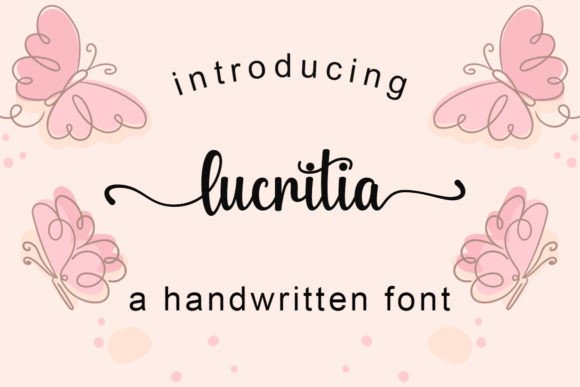 Lucritia Font for Creative Campaigns