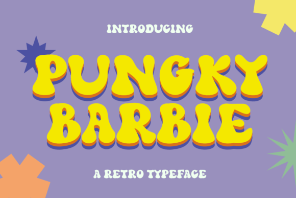Pungky Barbie Font for Creative Design