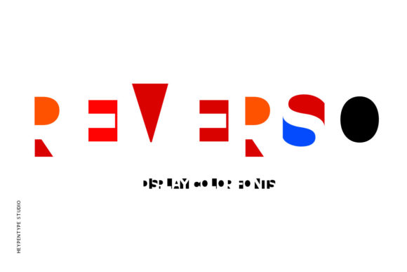 Reverso Color Font for Web Design