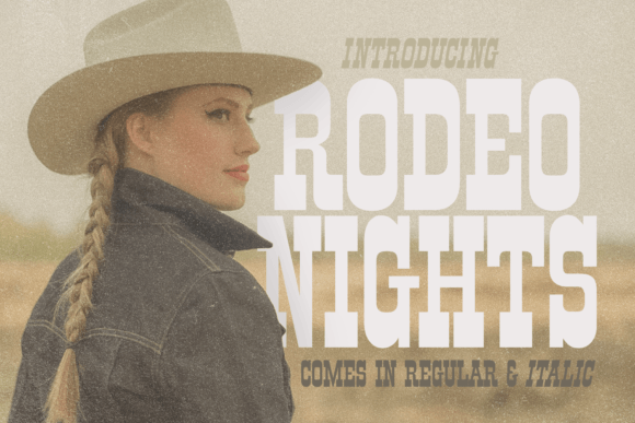 Rodeo Nights Font for Bold Branding