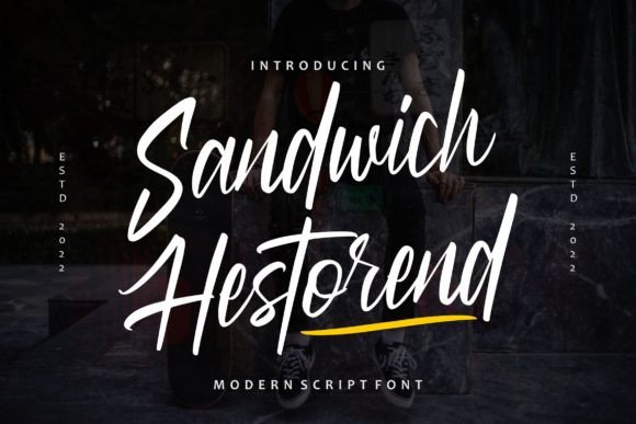 Sandwich Hestorend Font for Business