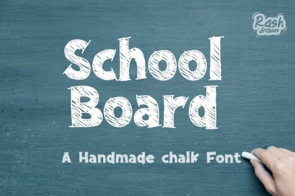 School Board Font Review