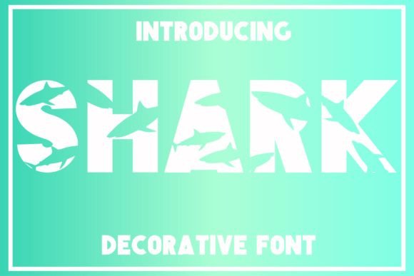 Shark Font for Creative Projects