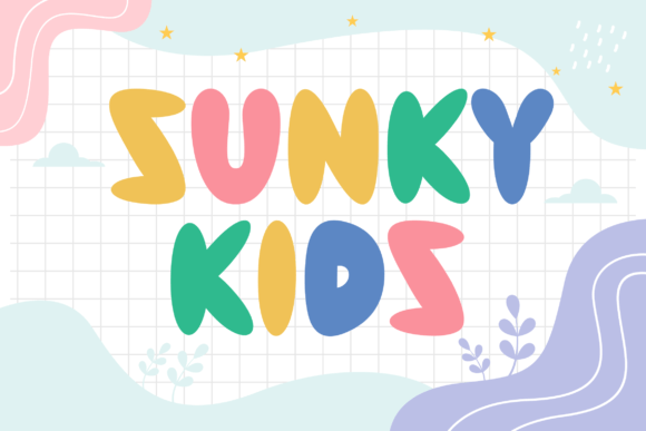 Sunky Kids Font for Playful Web Design