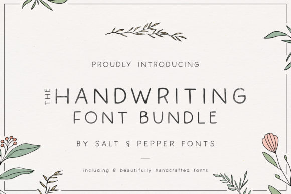 The Handwriting Bundle: A Font for Creative Expression