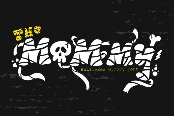 The Mommy Font for Halloween Branding