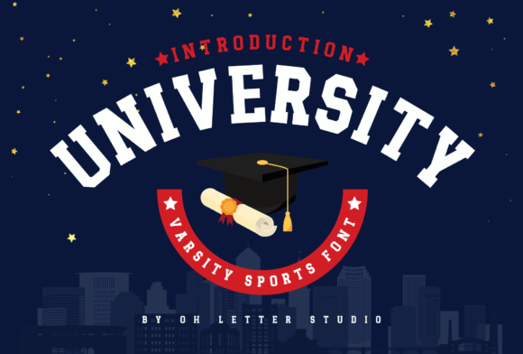 University Font for Web Design