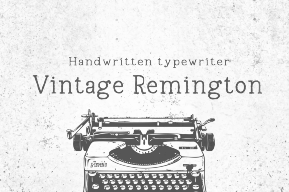 Vintage Remington Font Review