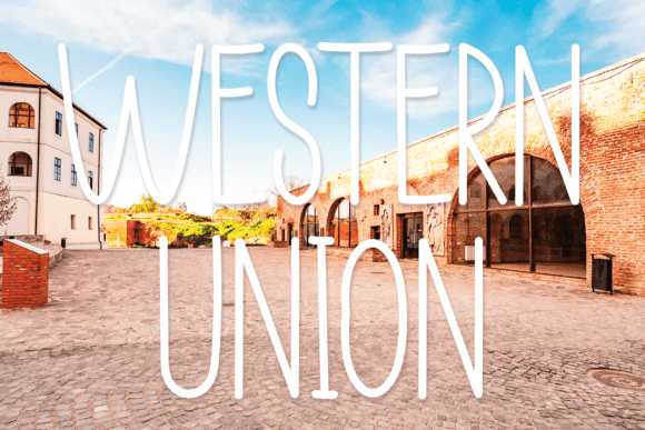 Western Union Font for Creative Projects