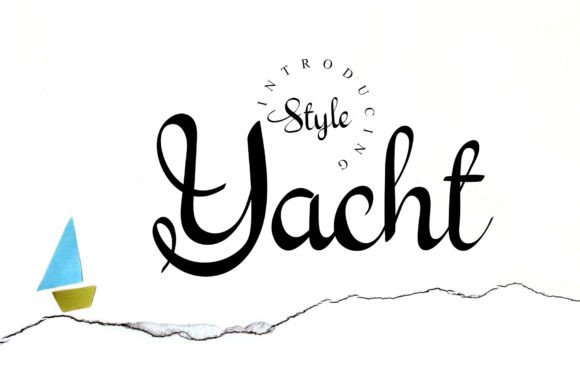 Yacht Font: Elegant Script for Creative Projects